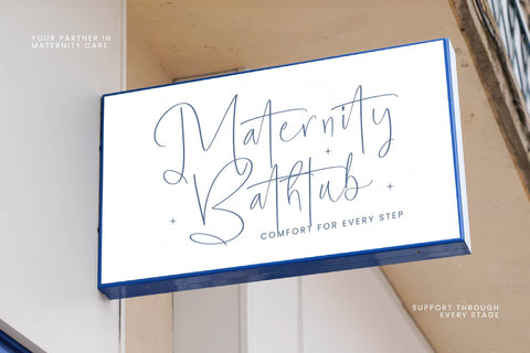 Roadtrip Floating - Handwritten Script Font Letterena Studios 