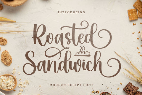 Roasted Sandwich Font Mozarella 