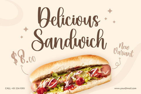 Roasted Sandwich Font Mozarella 
