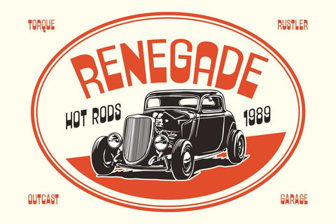 Robelous – Vintage Display Font Arterfak Project 