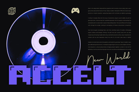 Rocabe - Retro Game Font Font twinletter 