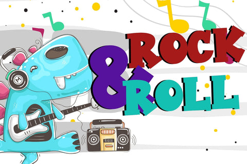 Rock Boys Font Dm Letter Studio 