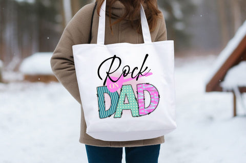 Rock On Dad PNG Design Sublimation Designangry 