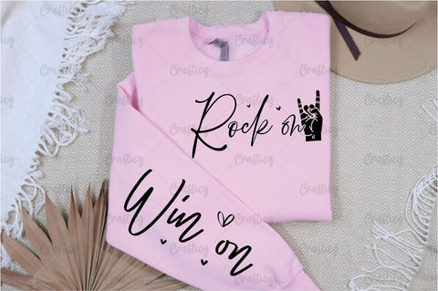 Rock on Sleeve SVG Design SVG Designangry 