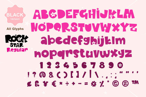 Rock Star Font BB Digital Arts 