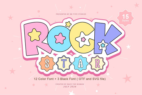 Rock Star Font BB Digital Arts 