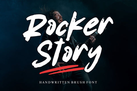 Rocker Story Font Afandi Studio 