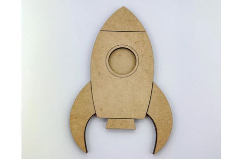 Rocket Nursery Sign Laser SVG File SVG Crafting With Brenna 