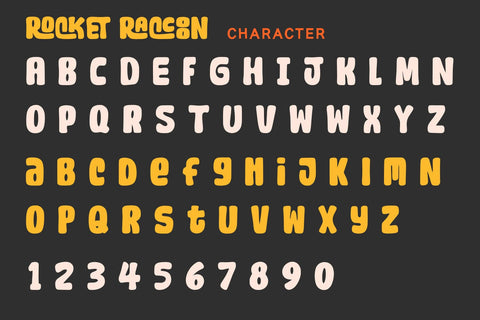 Rocket Raccoon - Display Sans Font Alpaprana Studio 