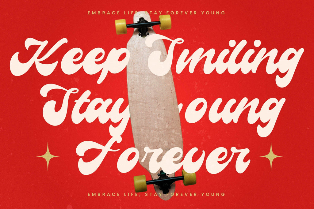Clicker Script Rockstta Vintage - Retro Script Font - So Fontsy