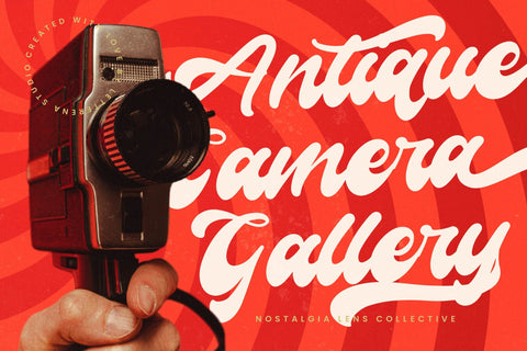 Rockstta Vintage - Retro Script Font Font Letterena Studios 