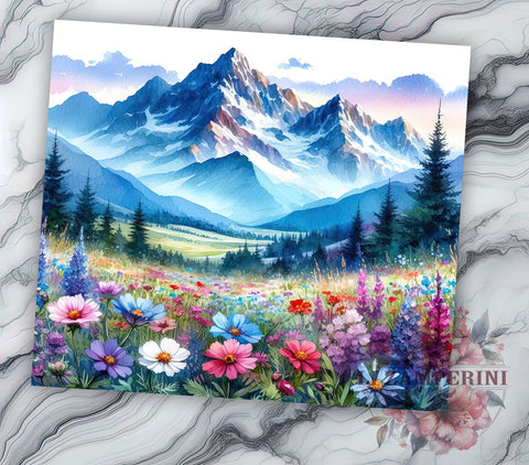 Rocky Mountains Tumbler, Mountain Decor, Outdoor Drinkware, Sublimation PNG, 20oz Tumbler, Nature Lover Gift, Adventure Decor, Hiking Gift Sublimation Li Zamperini 