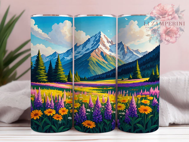 Rocky Mountains Tumbler, Mountain Decor, Outdoor Drinkware, Sublimation PNG, 20oz Tumbler, Nature Lover Gift, Adventure Decor, Hiking Gift Sublimation Li Zamperini 
