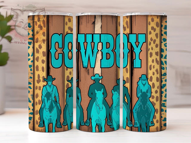 Rodeo Chic Western Print Tumbler, Rodeo Style Cup, Animal Print Western, Country Fashion Design, Cowboy Pattern Gift, Ranch Life Tumbler, Western Leopard Cup Sublimation Lara' s Designs 