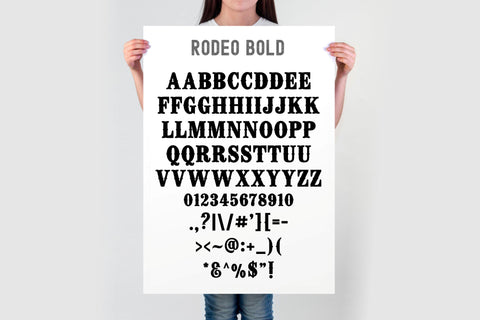 Rodeo Font SVG Bundle | Cowboy Alphabet | Western Font OTF | Rodeo Outline Letters | Country Font TTF | Cricut & Silhouette Cut Files Font TonisArtStudio 