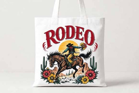 Rodeo PNG | Vintage Cowboy Bucking Horse Western Digital Download SVG BillahCrafts 