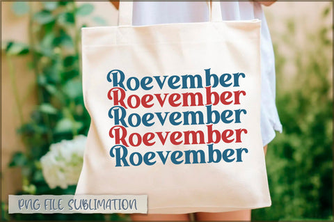 Roevember Tote Bag, Feminist Tote Bag Tote Bag Sublimation Shetara Begum 
