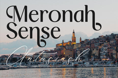 Rokuna Alenthush Font Duo Font Storytype Studio 