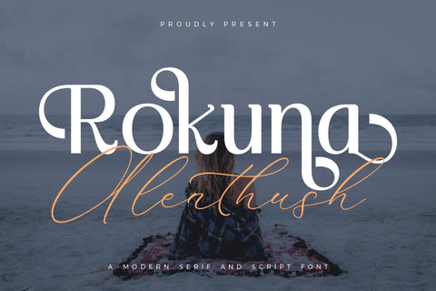 Rokuna Alenthush Font Duo Font Storytype Studio 