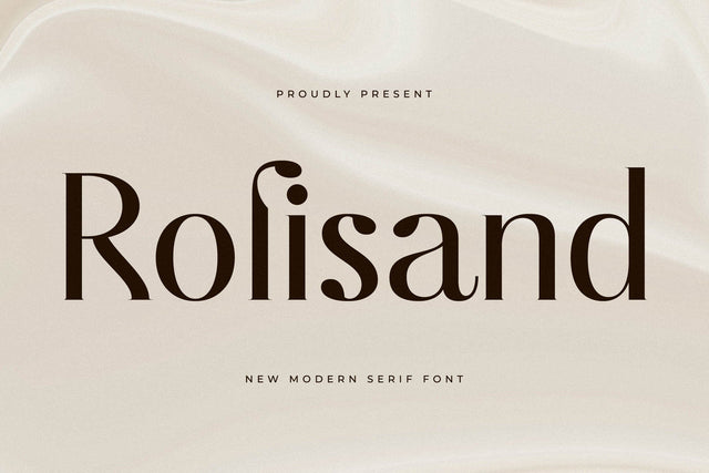 Rolisand Typeface Font Storytype Studio 