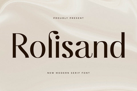 Rolisand Typeface Font Storytype Studio 
