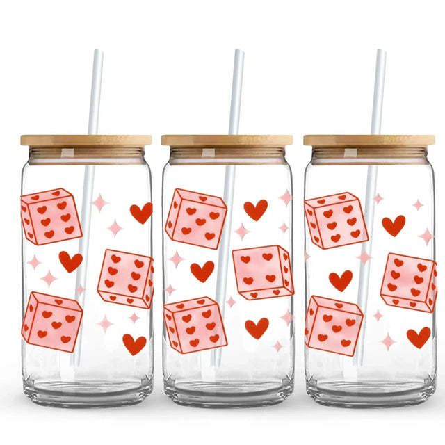 Roll The Dice 9.7 x 4.3 UV Wrap (Cup NOT Included) Physical DIY Craft Warehouse 