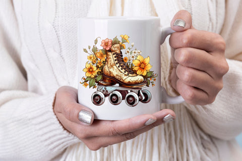 Roller Skates clipart PNG Design Sublimation Regulrcrative 