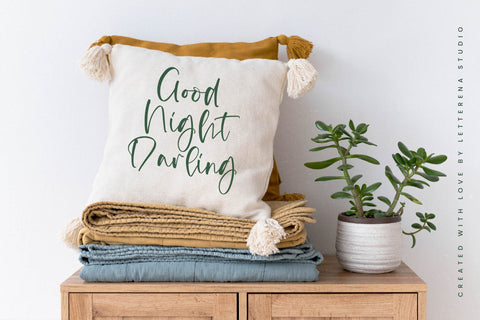 Rolling Canyon - Handwritten Script Font Font Letterena Studios 