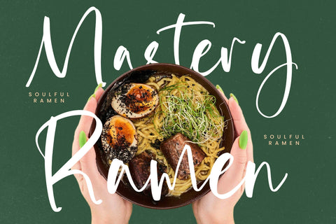 Rolling Canyon - Handwritten Script Font Font Letterena Studios 