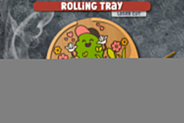 Rolling Tray Laser Cut | Tobacco Rolling | Smoke Accessory | Rolling Station | CNC File SVG The T Store Design 