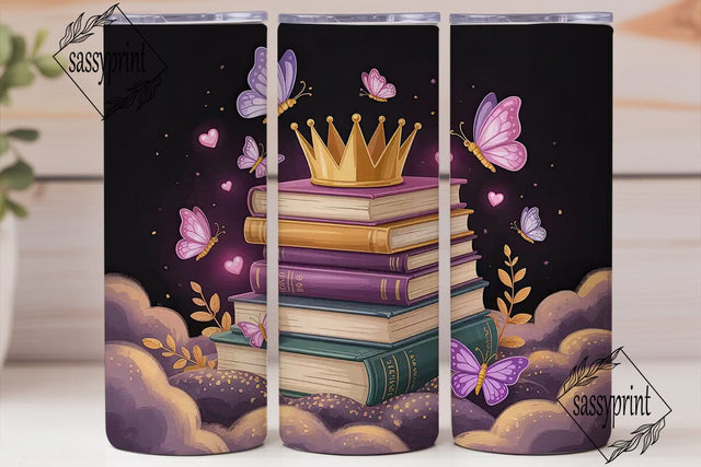 Romantasy Book Club 20oz Tumbler Wrap Sublimation sassyprint 