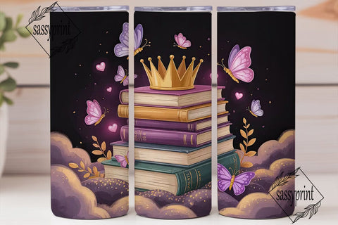 Romantasy Book Club 20oz Tumbler Wrap Sublimation sassyprint 