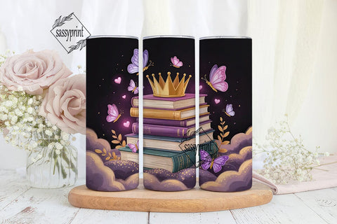 Romantasy Book Club 20oz Tumbler Wrap Sublimation sassyprint 