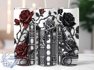 Romantasy Villain Book Lover Tumbler Wrap, Villain Book Tumbler, Book Lover Tumbler, 20oz Tumbler Sublimation, Dark Romance Tumbler, Fantasy Book Gift, Digital Tumbler Wrap Sublimation ToriDesigns 