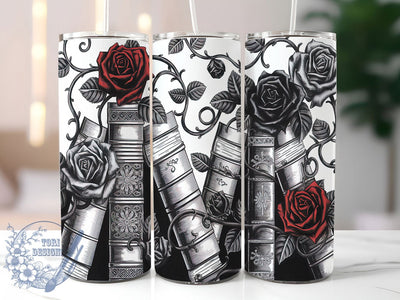 Romantasy Villain Book Lover Tumbler Wrap, Villain Book Tumbler, Book Lover Tumbler, 20oz Tumbler Sublimation, Dark Romance Tumbler, Fantasy Book Gift, Digital Tumbler Wrap Sublimation ToriDesigns 