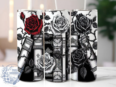 Romantasy Villain Book Lover Tumbler Wrap, Villain Book Tumbler, Book Lover Tumbler, 20oz Tumbler Sublimation, Dark Romance Tumbler, Fantasy Book Gift, Digital Tumbler Wrap Sublimation ToriDesigns 
