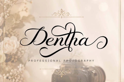 Romantic Amitha Font Prasetya Letter 