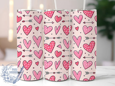 Romantic Anniversary Valentine Tumbler, Love Celebration Wrap, Romantic Cup Design, Valentine Sublimation Gift, Sweet Anniversary Tumbler, Heart Anniversary Wrap, Cute Love Cup Sublimation ToriDesigns 