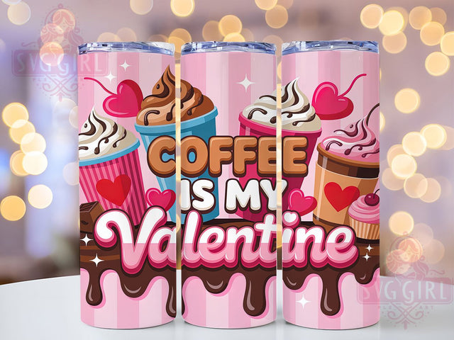 Romantic Coffee Valentine Tumbler, Love Coffee Wrap, Romantic Coffee Cup, Valentine Sublimation Design, Coffee Gift Tumbler, Heart Coffee Wrap, Cute Coffee Cup Sublimation SvggirlplusArt 