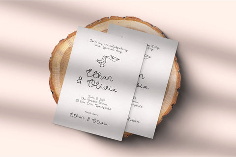 Romantic Cottage Font Cotton White Studio 