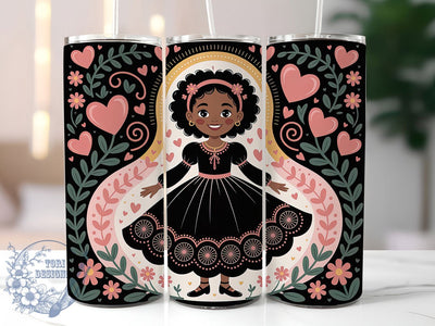 Romantic Cupid Hearts Tumbler, Valentine Love Wrap, Romantic Cupid Cup, 20oz Sublimation Wrap, Stylish Heart Design Tumbler, Artistic Cupid Love Cup, Sweet Valentine Theme Wrap Sublimation ToriDesigns 