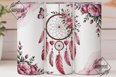 Romantic Dreamcatcher 20oz Tumbler Sublimation sassyprint 