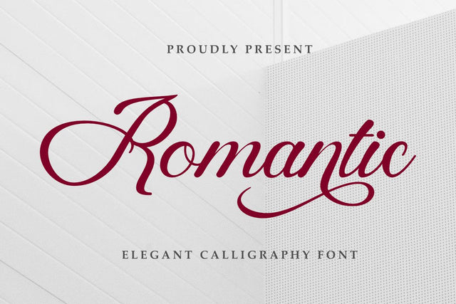 Romantic - Elegant Calligraphy Font Masyafi Studio 