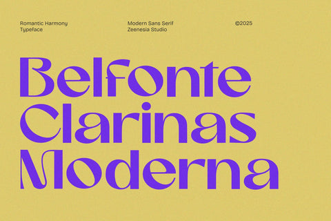 Romantic Harmony Font Zeenesia Std 