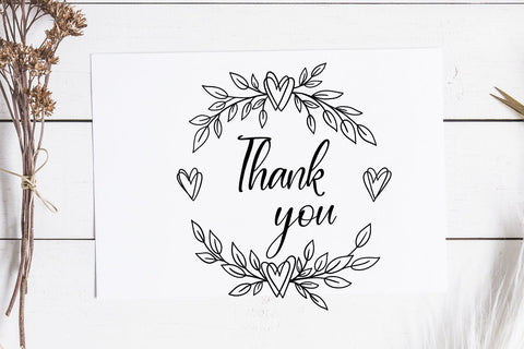 Romantic Heart Wreath Circle Frame SVG | Botanical Cut File for Cricut & Silhouette SVG Tafti Art 