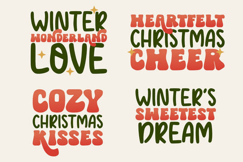 Romantic Santa - Duo Font Font Masyafi Studio 