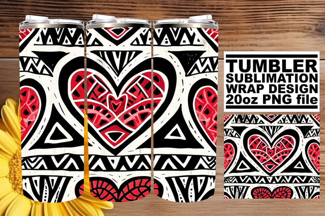 Romantic Sublimation Drinkware Decor Sublimation afrosvg 