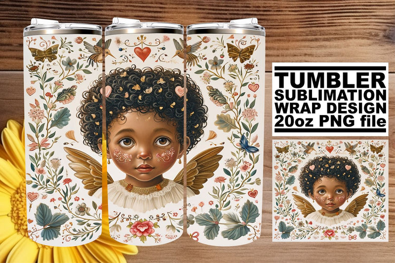 Romantic Valentine's Day Art for Tumblers Sublimation afrosvg 