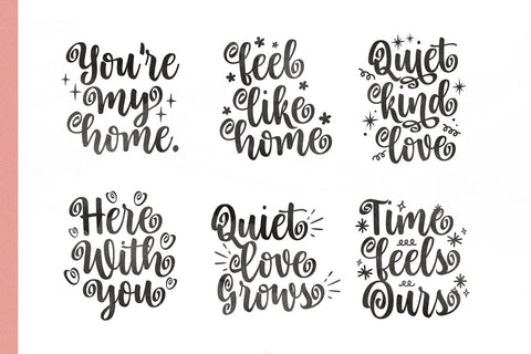 Romantica Manilla – A Handcrafted Script and Marker Font Duo Font Four Lines Std. 