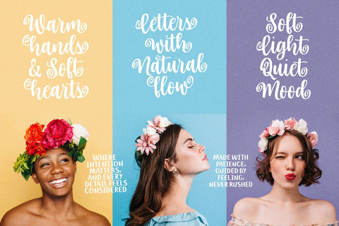 Romantica Manilla – A Handcrafted Script and Marker Font Duo Font Four Lines Std. 